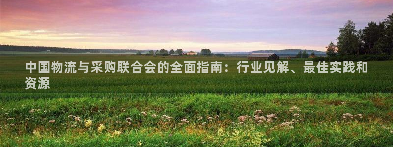 28圈注册网站多少：中国物流与采购联